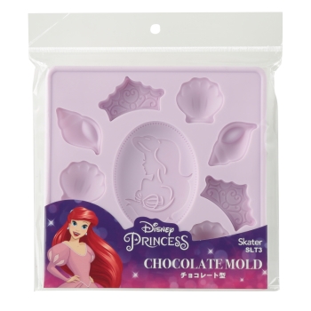 【在庫限り】シリコーン製　チョコレート型　アリエル