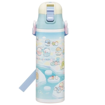 ダイレクトステンレスボトル　５８０ｍｌ　すみっコぐらし（しろくまのふるさと）