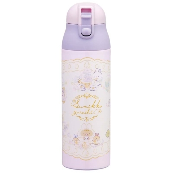 ワンプッシュステンマグボトル　５００ｍｌ　すみっコぐらし・うさぎのふしぎなおまじない