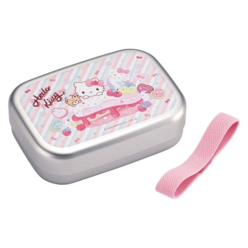 アルミ弁当箱　ＡＬＢ５ＮＶ　キティ・ファンシー