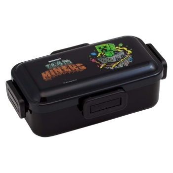 ふわっとフタ弁当箱　５３０ｍｌ　マインクラフト　Ｔｅａｍ　Ｍａｓｃｏｔｓ