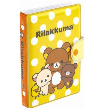 サンエックス　ふにふにシールバインダー　リラックマ