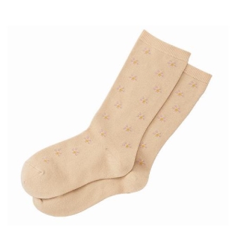 履き口ゆるいくつ下　ジャガードソックス