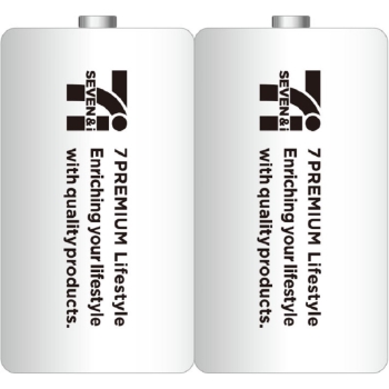 セブンプレミアムライフスタイル　アルカリ乾電池単２　２個パック