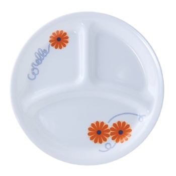 コレール　オレンジマーガレット　ランチ皿小