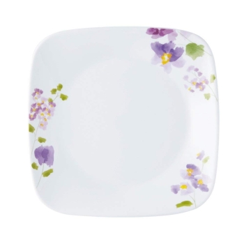 【在庫限り】コレール　バイオレットミスト　スクエア　中皿