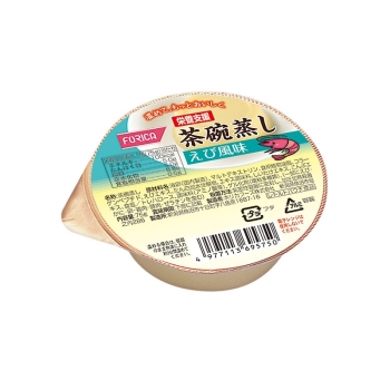 栄養支援　茶碗蒸し　えび風味
