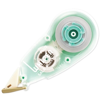 プラス　修正テープ　ホワイパーサーラ　テープ幅４ｍｍ　ペールグリーン