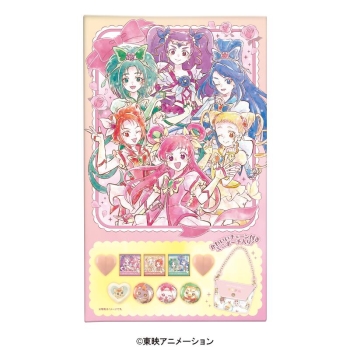 ハート　ポーチ＆チョコギフトYes！プリキュア5GoGo！