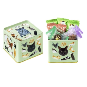 メリーチョコレート　ねこみゃみれ　みゃみれ缶　１４個