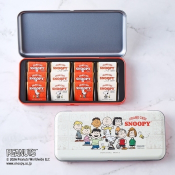 帝国ホテル　料理長スヌーピー　プレートチョコレート　１２個