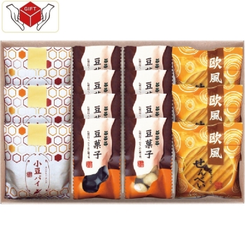 小豆パイ・欧風せんべい和菓子詰合せ　ＤＷ－３０Ｒ
