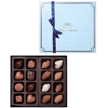 クローネ・ド・ショコラ　ベルジャンアソート　１６個