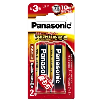 Ｐａ　ＬＲ６ＸＪ／２Ｂ　アルカリ単３×２Ｐ