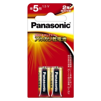 Ｐａ　ＬＲ１ＸＪ／２Ｂ　アルカリ単５×２Ｐ