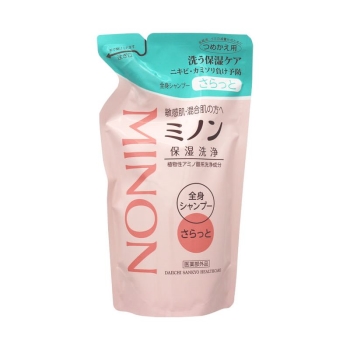 ミノン　全身シャンプーさらっとタイプ　３８０ｍｌ