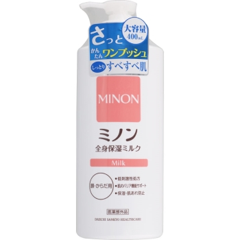 ミノン全身保湿ミルク　４００ｍＬ