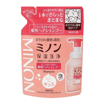 ミノン　リンスがいらない薬用ヘアシャンプー　つめかえ用　３２０ＭＬ