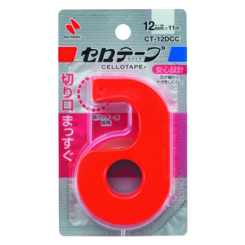ニチバン　セロテープ小巻カッター付き　まっすぐ切れるタイプ　ＣＴ－１２ＤＣＣ