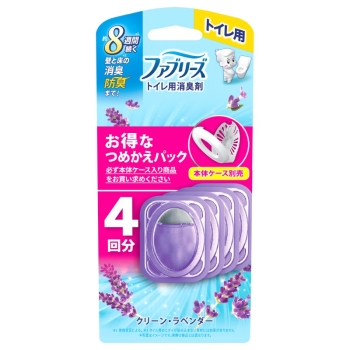 ファブリーズトイレ用ラベンダー替　４個パック