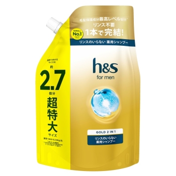 ｈ＆ｓ　ｍｅｎ　ゴールド　リンスインシャンプー　８００ｇ