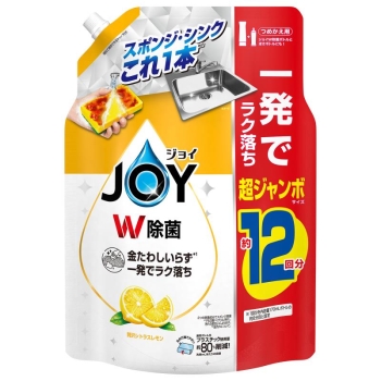 除菌ジョイコンパクト　レモン　詰替え用　超ジャンボサイズ　１５５０ｍｌ