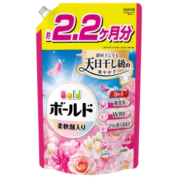 ボールドジェル　プレミアムブロッサムの香り　詰替え用　ウルトラジャンボ　１５８０ｇ