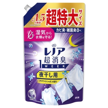 レノア超消臭１Ｗ夜干しシャボン替ＳＳＬ１３８０ＭＬ