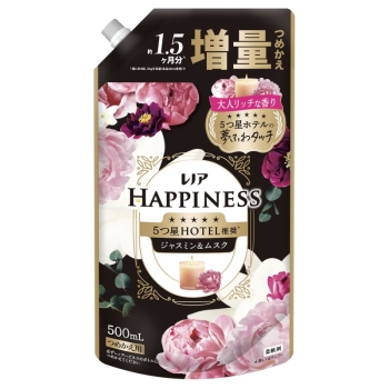 レノアハピネス夢ふわジャスミン　詰替え用増量　５００ＭＬ