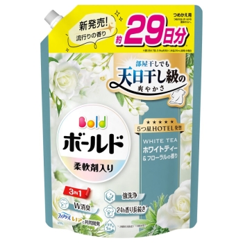 ボールドジェルホワイトティー　詰替え用　超特大　６９０ｇ