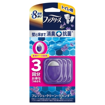 ファブリーズトイレ用抗菌ラベンダー替　３個パック
