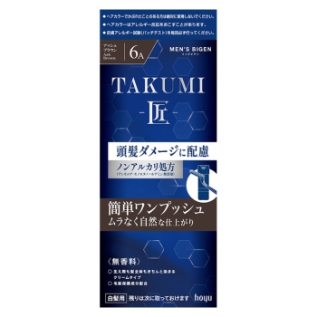 メンズビゲンＴＡＫＵＭＩ　６Ａアッシュブラウン