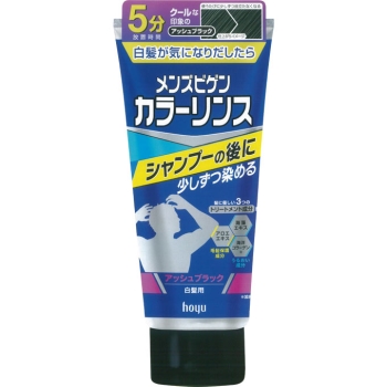 ホーユー　メンズビゲン　カラーリンス　アッシュブラック
