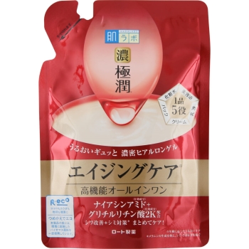 ロート製薬　肌ラボ　極潤　ハリパーフェクトゲル　つめかえ用　８０ｇ