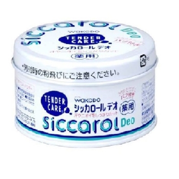 Ｗ・シッカロールデオパフ付き１４０ｇ