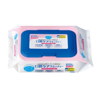 オーラルプラス　和光堂口腔ケアウエッティマイルド６０枚入り