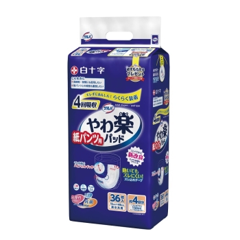 サルバ　紙パンツ用やわ楽パッド　４回吸収　３６枚