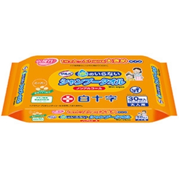 サルバ　水のいらないシャンプータオル３０枚