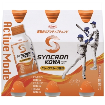 シンクロンコーワアクティブモード　グレープフルーツ　１００ｍｌ×６本