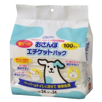 シーズイシハラ　おさんぽエチケットパック　１００枚