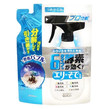 酵素が効くエリ・そで洗剤つめかえ　３５０ＭＬ