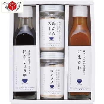 料理家　栗原はるみ監修調味料４本セット４１０Ｎー１４０