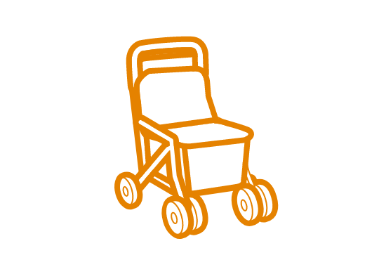 シルバーカー・車イス・ショッピングカート