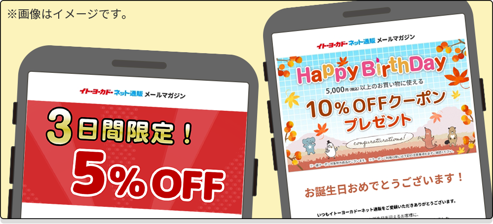 クーポン配布メールマガジン