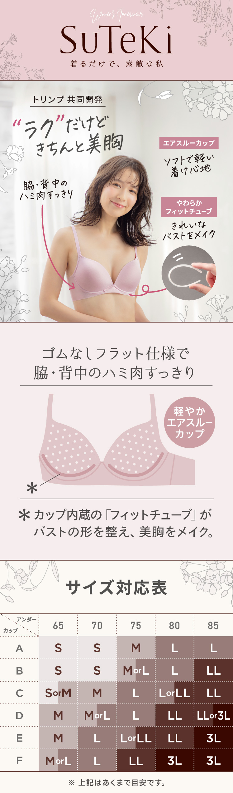 SuTeKi ブラジャー